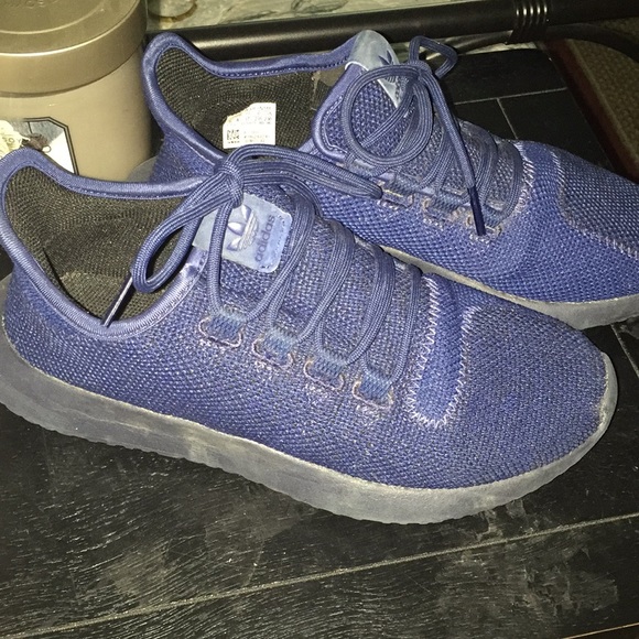 Midnight Blue Tubular Adidas Shadow - Picture 5 of 7